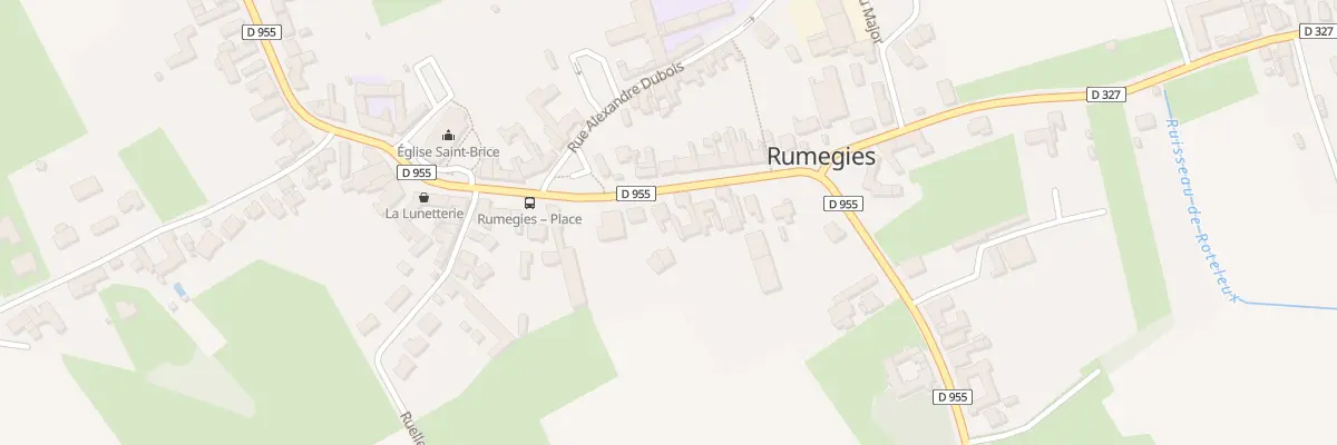 Plan du 125 Rue de l’Eglise à Rumegies