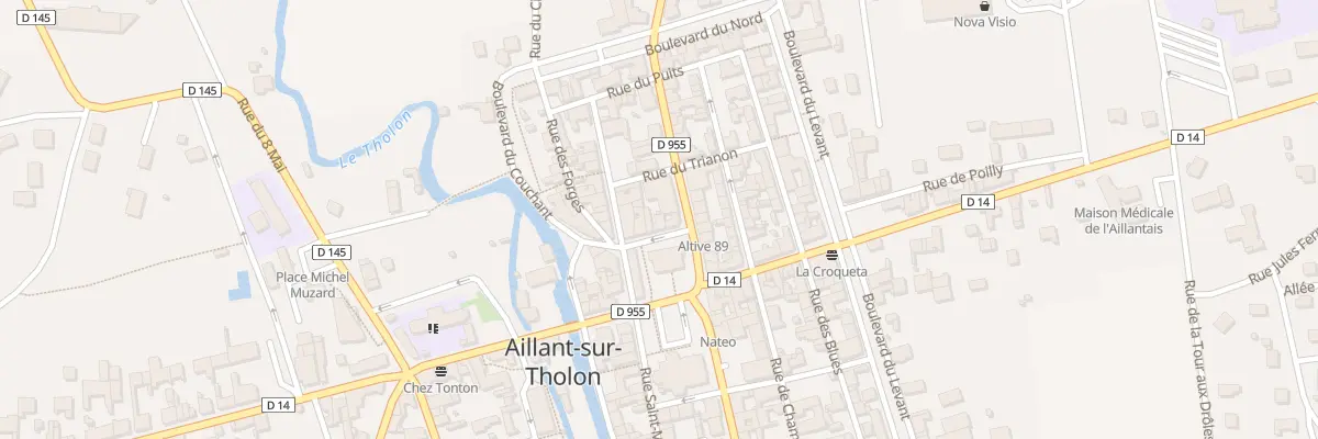 Plan du 9 Rue de la Halle à Montholon