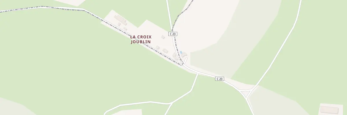 Plan du 2 Croix Joublin à Parly