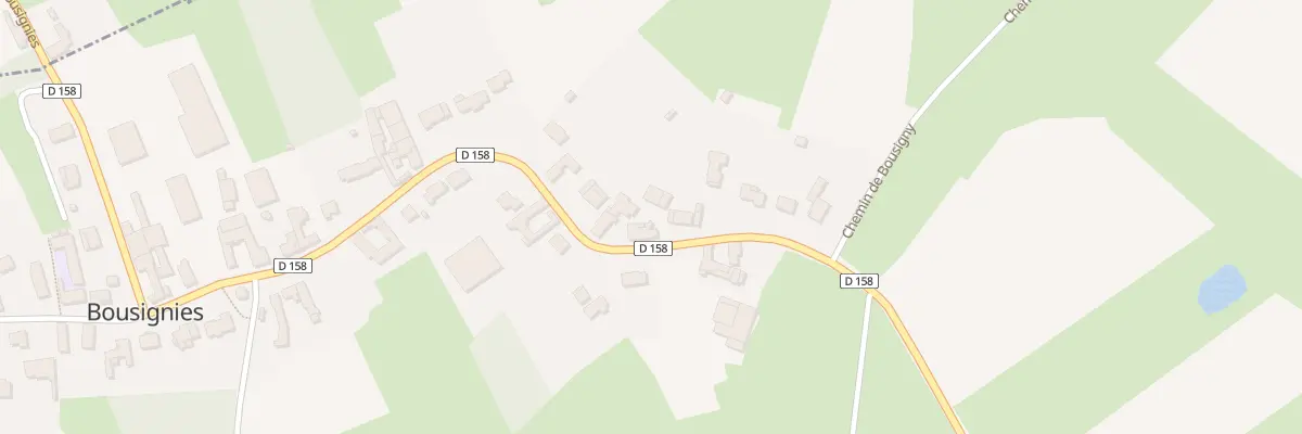 Plan du 633 Rue du Bois à Bousignies