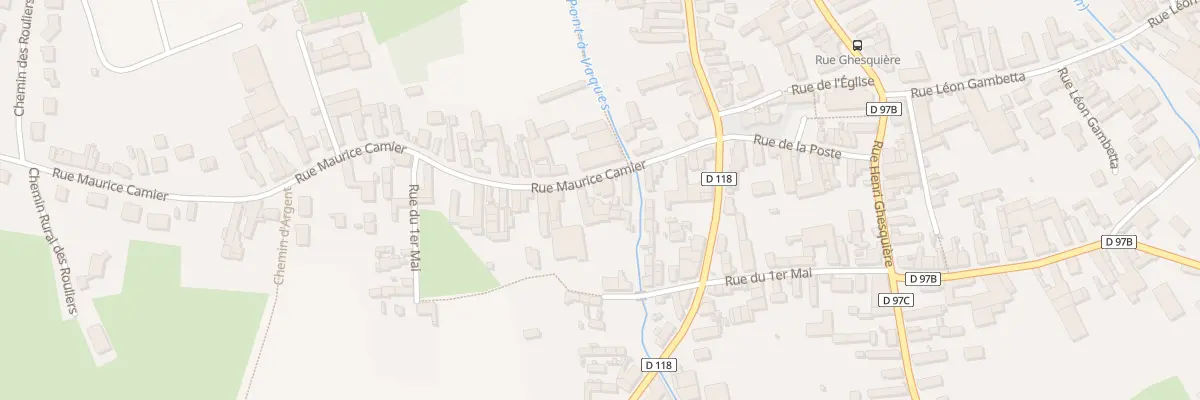 Plan du 33 Rue Maurice Camier à Rieux-en-Cambrésis