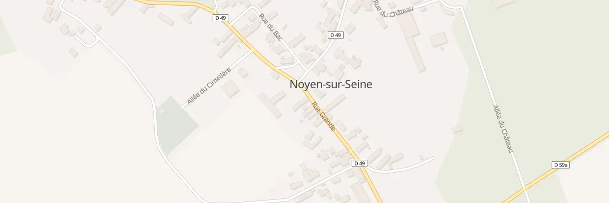 Plan du 23 Rue Grande à Noyen-sur-Seine