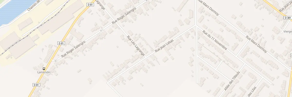 Plan du 9 Rue Léo Lagrange à Neuville-sur-Escaut