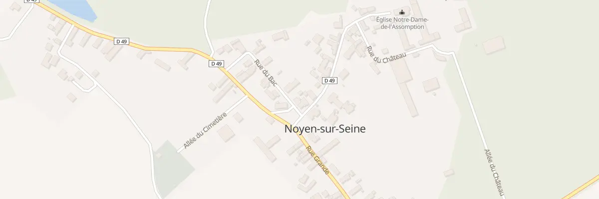 Plan du 12 Rue du Bac à Noyen-sur-Seine