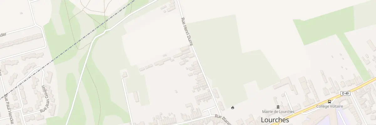 Plan du 143 Rue Henri Durre à Lourches