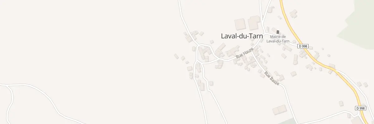 Plan du 5019 Le Bourg à Laval-du-Tarn