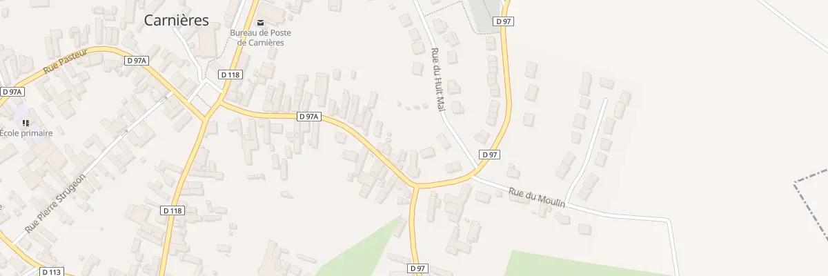 Plan du 53 Rue du Général Leclerc à Carnières