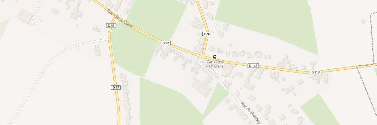 Plan du 54 Rue Pierre Curie à Carnières