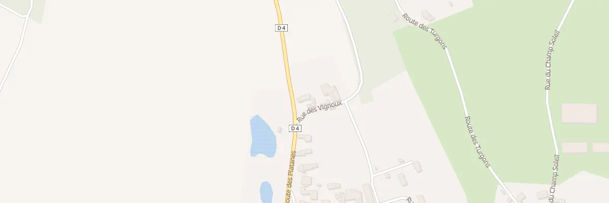 Plan du 1 Rue des Vignoux à Culhat