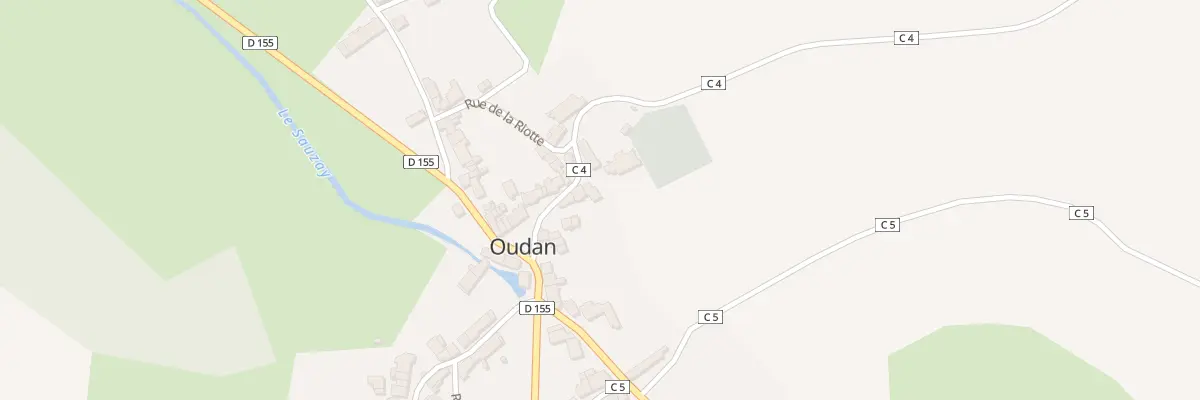 Plan du 67 Le Bourg à Oudan