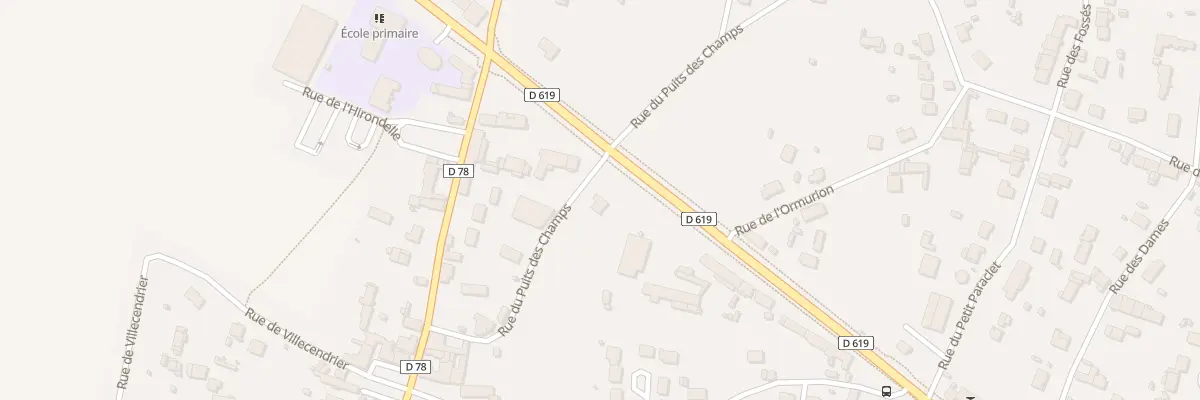 Plan du 10 Rue du Puits des Champs à Sourdun