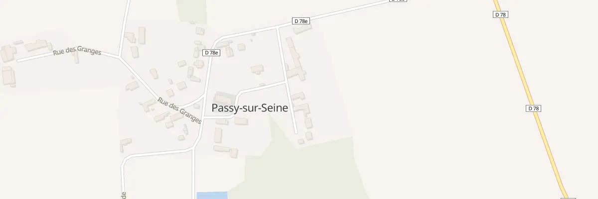 Plan du 8 Rue des Bordes à Passy-sur-Seine