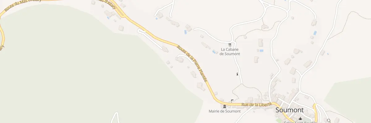 Plan du 131 Rte de la Pierre Plantée à Soumont
