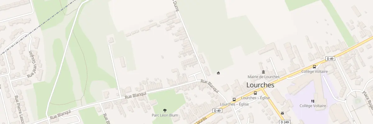 Plan du 55E Rue Henri Durre à Lourches
