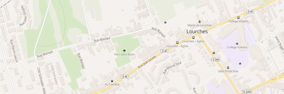 Plan du 473A Rue Jean Jaurès à Lourches