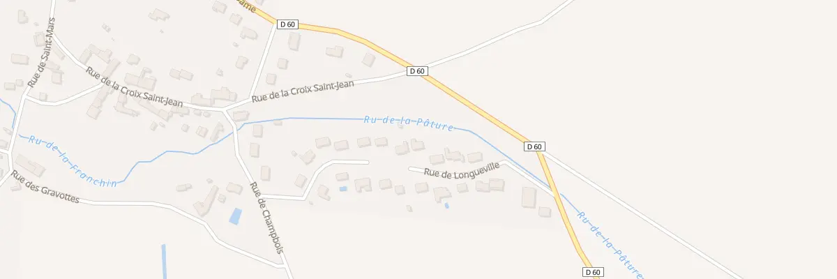Plan du 8 Rue de Longueville à Lescherolles