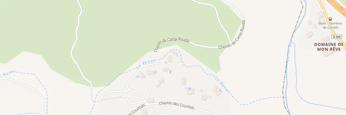 Plan du 5778 Hameau de Rabejac au Puech