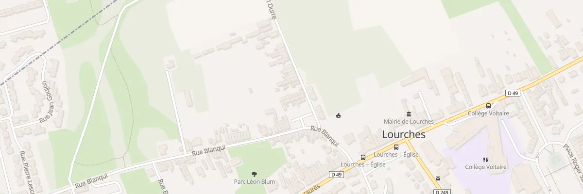 Plan du 55D Rue Henri Durre à Lourches