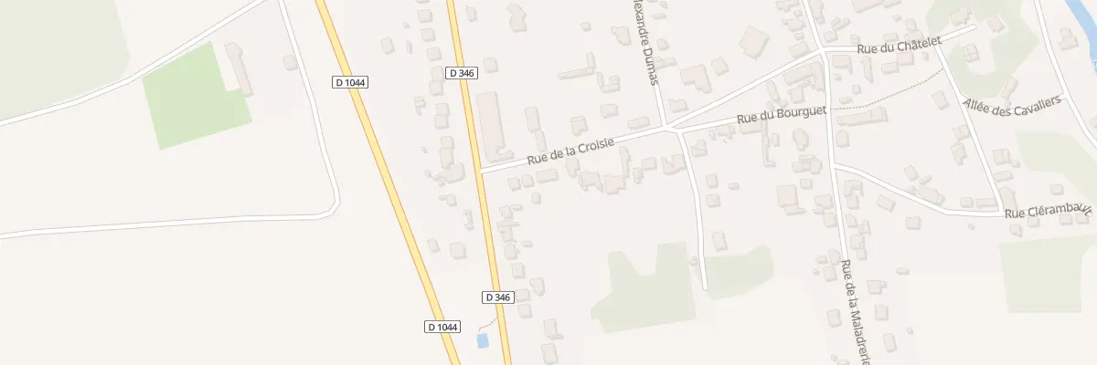 Plan du 4 Rue de la Croisie à Vendeuil