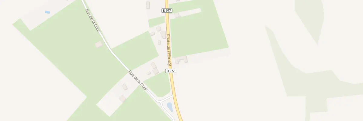 Plan du 13 Rte de Prémery à Champlemy