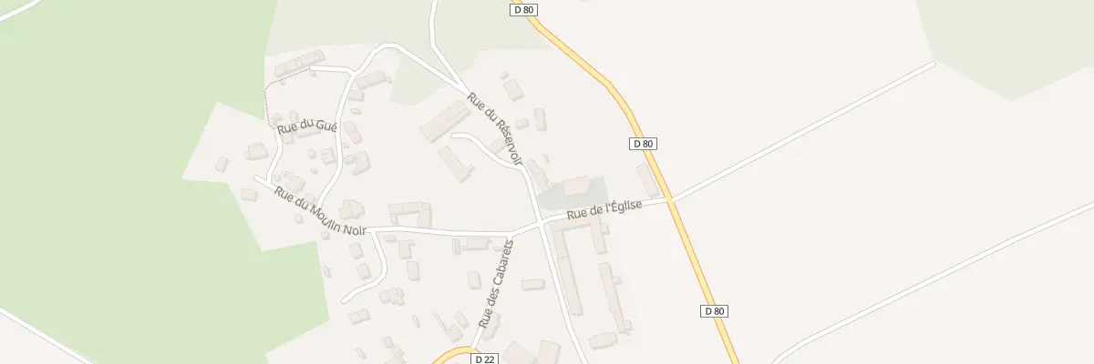 Plan du 2 Rue du Reservoir à Oulchy-la-Ville