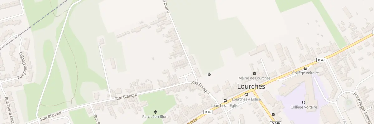 Plan du 55 Rue Henri Durre à Lourches