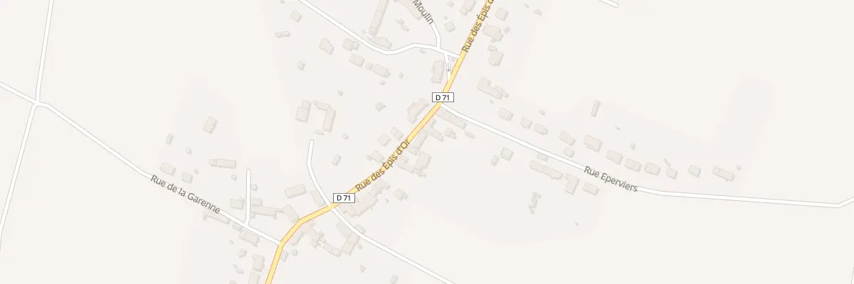 Plan du 56 Rue des Epis d’Or à Cerneux