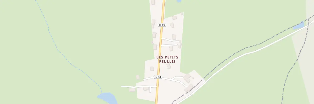 Plan du 8 Les Feuillis à Dornes