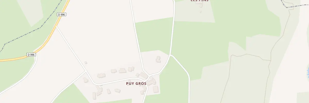 Plan du 17 Puy Gros à Usson