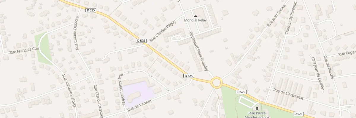 Plan du 43 Rue des Cladets à Yzeure