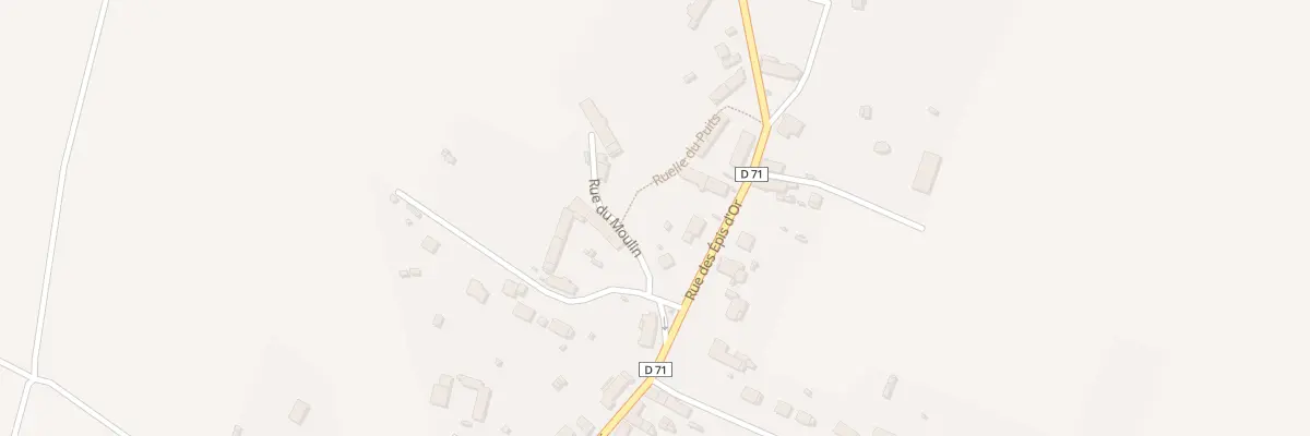 Plan du 4 Rue du Moulin à Cerneux