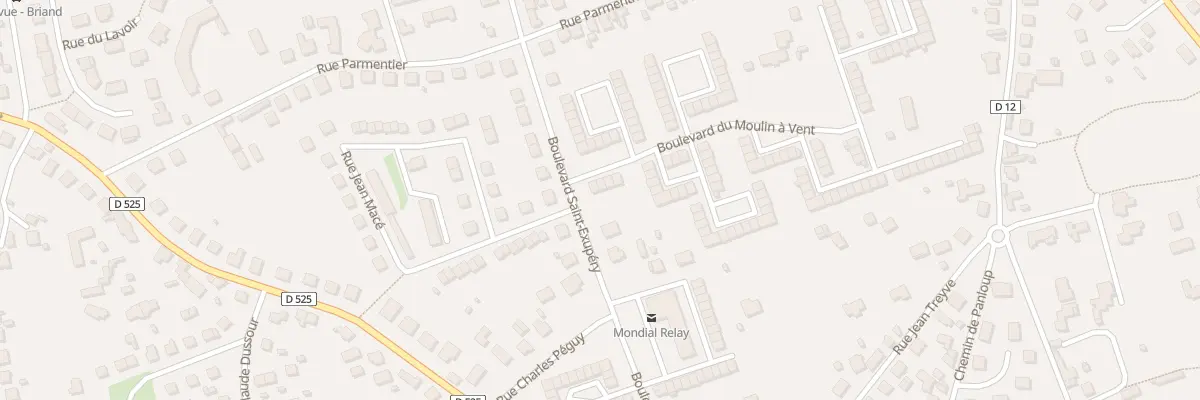 Plan du 2 Bd du Moulin à Vent à Yzeure