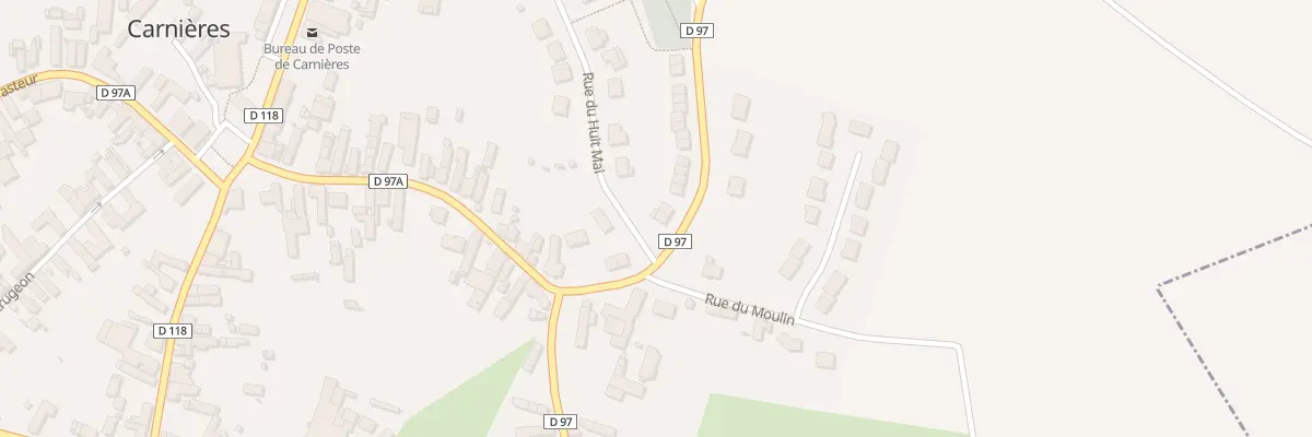 Plan du 59 Rue du Général Leclerc à Carnières