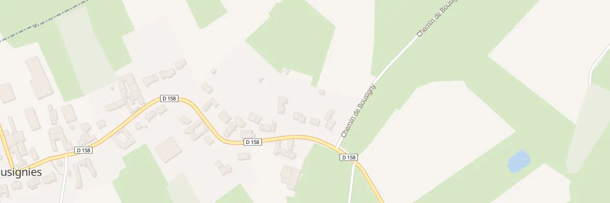 Plan du 711 Rue du Bois à Bousignies
