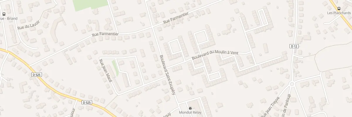Plan du 17 Bd du Moulin à Vent à Yzeure