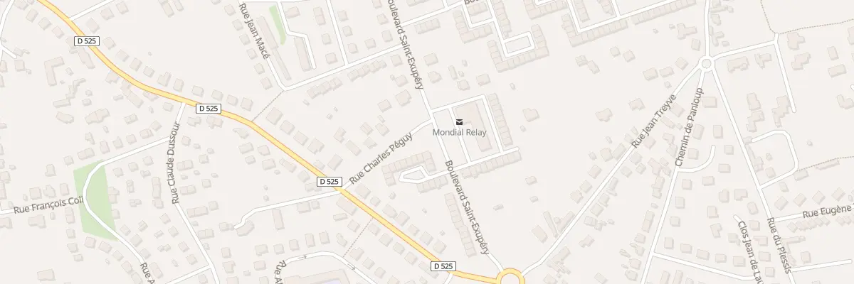 Plan du 54 Bd Saint-Exupéry à Yzeure