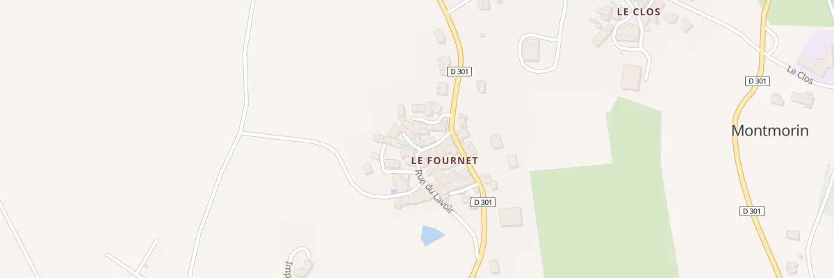 Plan du 5042 Le Fournet à Montmorin
