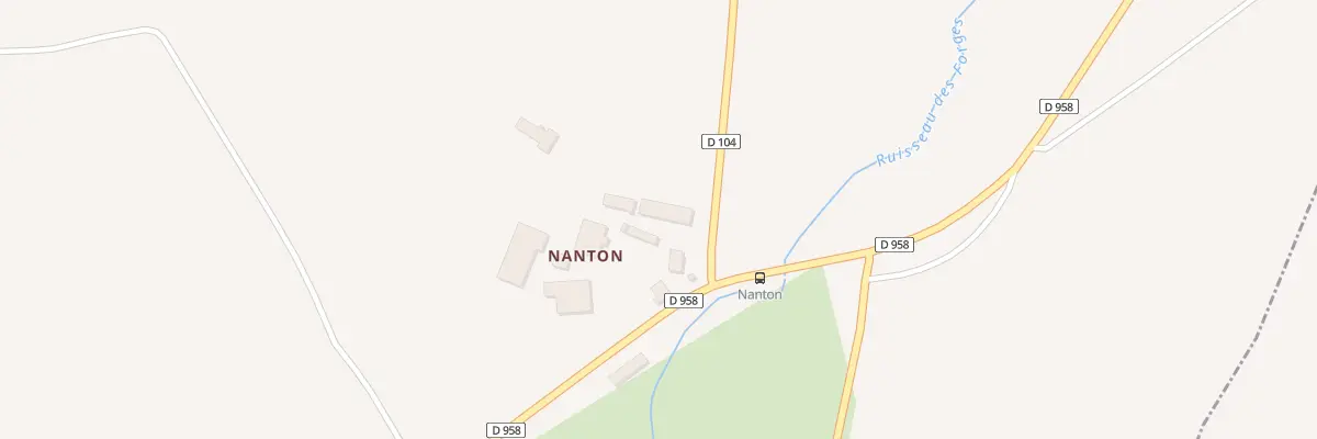 Plan du 99 Nanton à Saint-Firmin