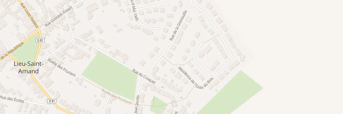 Plan du 18 Rue de la Grenouille à Lieu-Saint-Amand