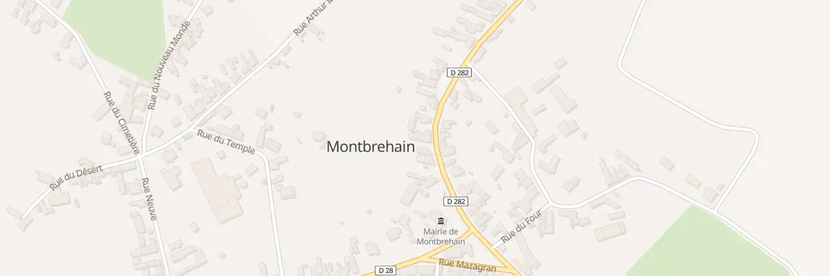 Plan du 9 Rue de Prémont à Montbrehain