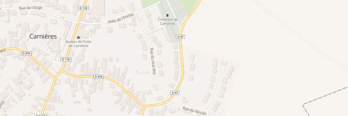 Plan du 79 Rue du Général Leclerc à Carnières