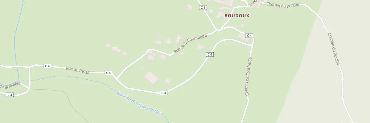Plan du 5091 Boudoux à Grèzes