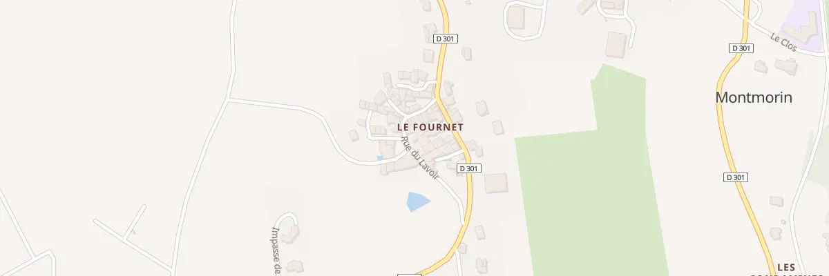 Plan du 5044 Le Fournet à Montmorin