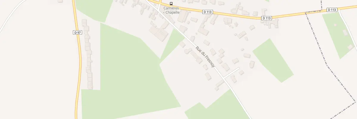 Plan du 4C Rue du Fresnoy à Carnières