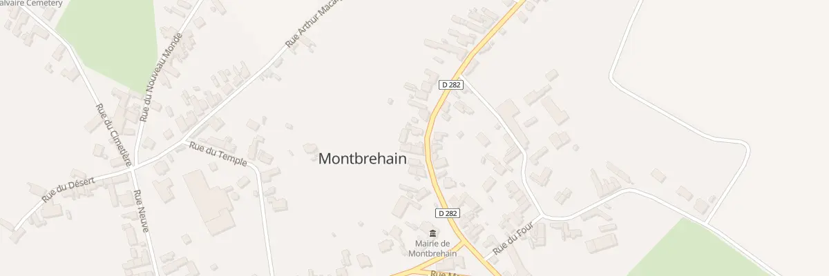 Plan du 11 Rue de Prémont à Montbrehain
