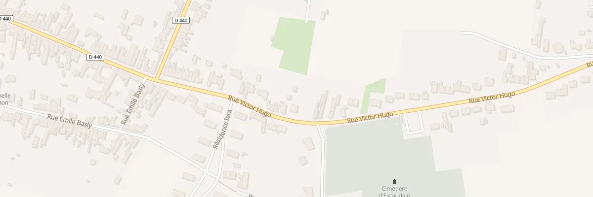 Plan du 121 Rue Victor Hugo à Escaudain