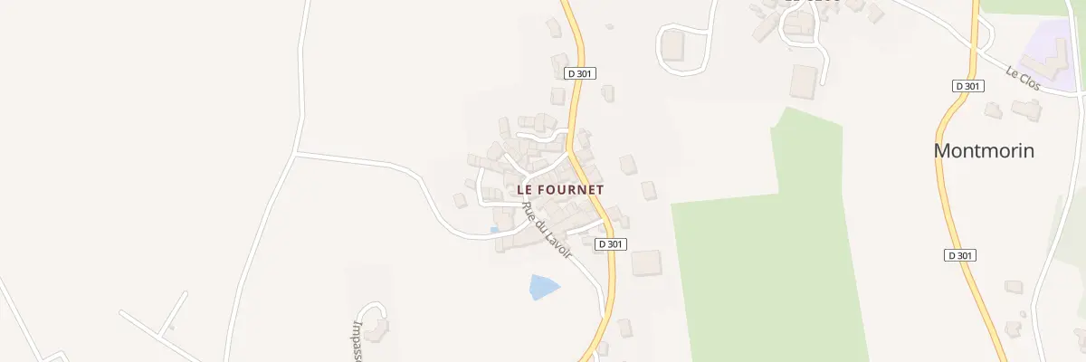 Plan du 5286 Le Fournet à Montmorin