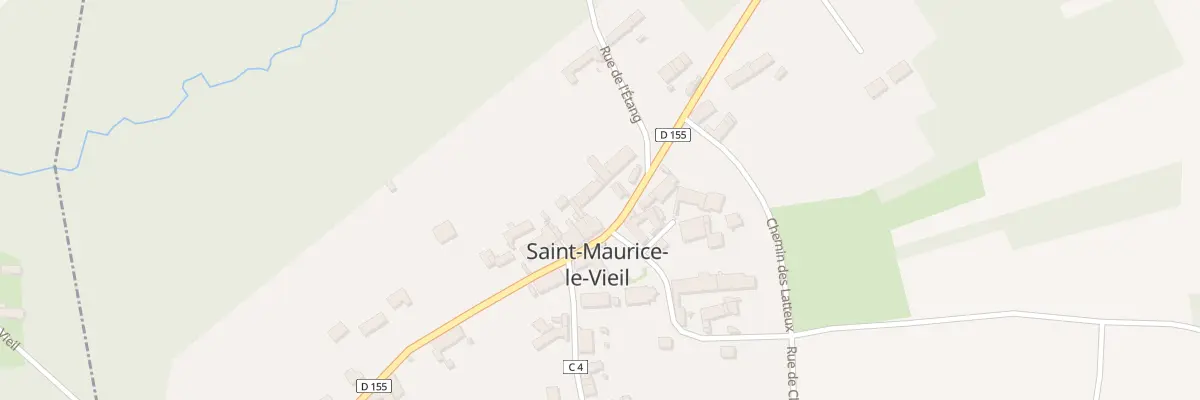 Plan du 6B Rte de Merry La Vallee à Saint-Maurice-le-Vieil
