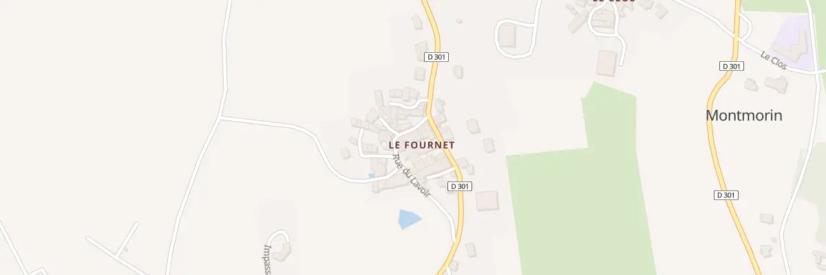 Plan du 5329 Le Fournet à Montmorin
