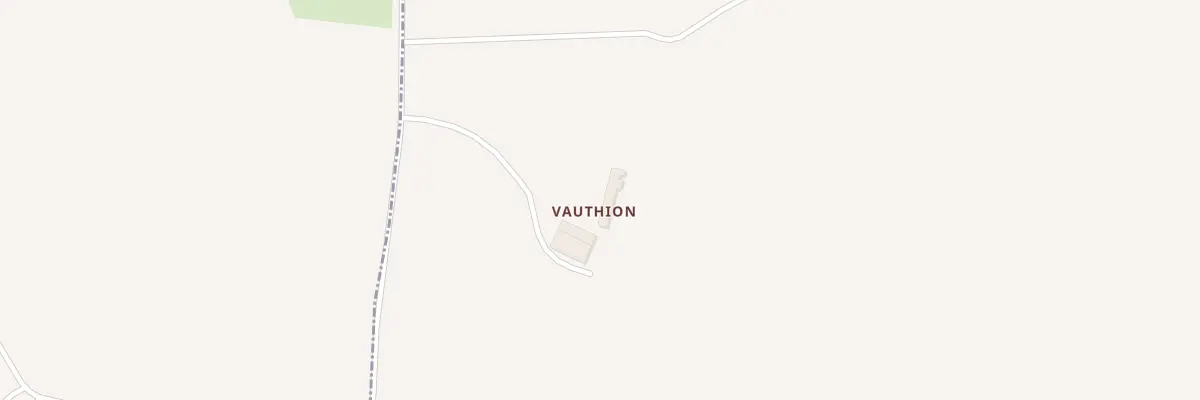 Plan du 198 Vauthion à Leugny